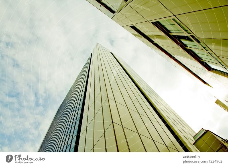 IHZ Berlin Downtown Berlin Capital city Town Friedrichstrasse House (Residential Structure) High-rise Office building Story Facade Steep Worm's-eye view