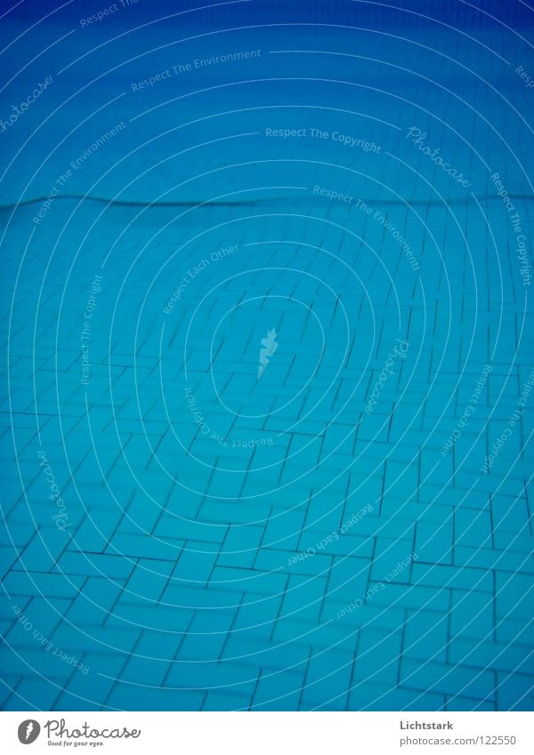 I'm submerged Cold Refreshment Reflection Swimming pool Trust Blue Water Tile aqueous