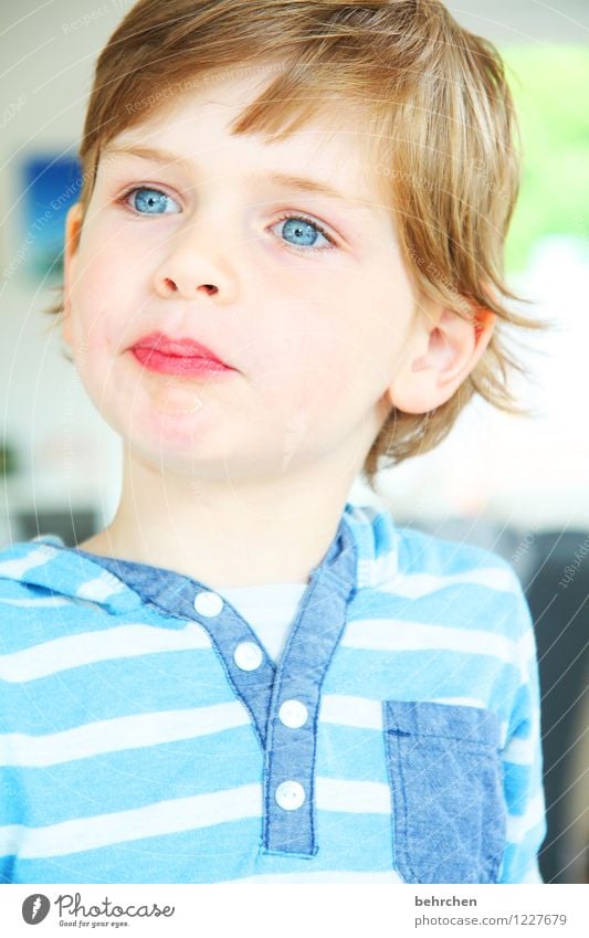 Child Blue Beautiful Face A Royalty Free Stock Photo From Photocase