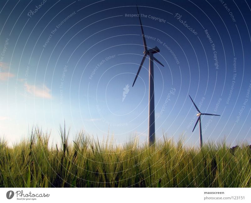 wind power Science & Research Industry Energy industry High-tech Renewable energy Wind energy plant Environment Nature Landscape Sky Climate Climate change