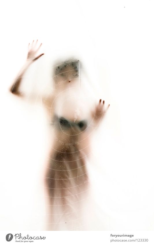 shrouded Drape Woman Light Hand White Rag Shadow
