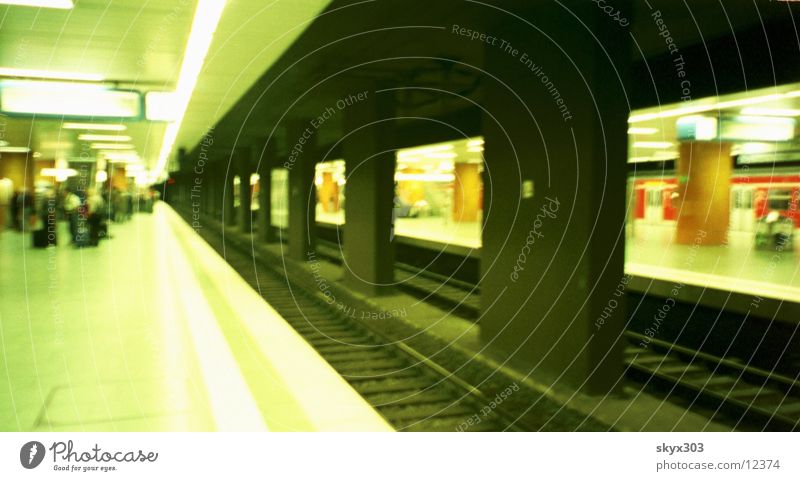 subway Underground Station Photographic technology