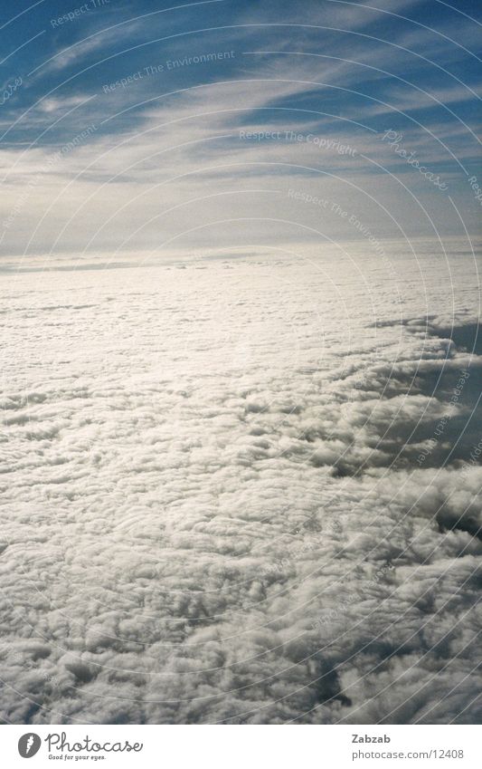 over the clouds... Airplane Clouds Horizon Aviation Sky Above Sun