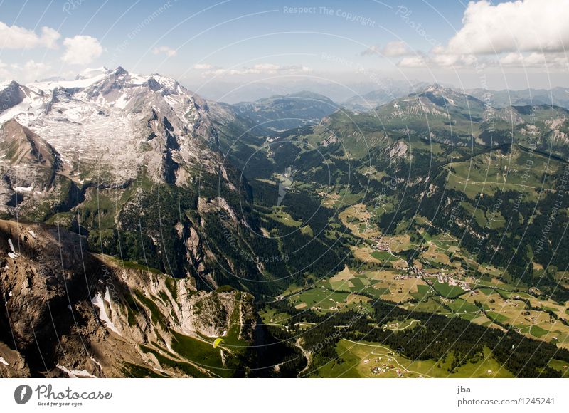 Col du Pillon Lifestyle Well-being Contentment Relaxation Calm Leisure and hobbies Trip Far-off places Freedom Summer Mountain Sports Paragliding Paraglider