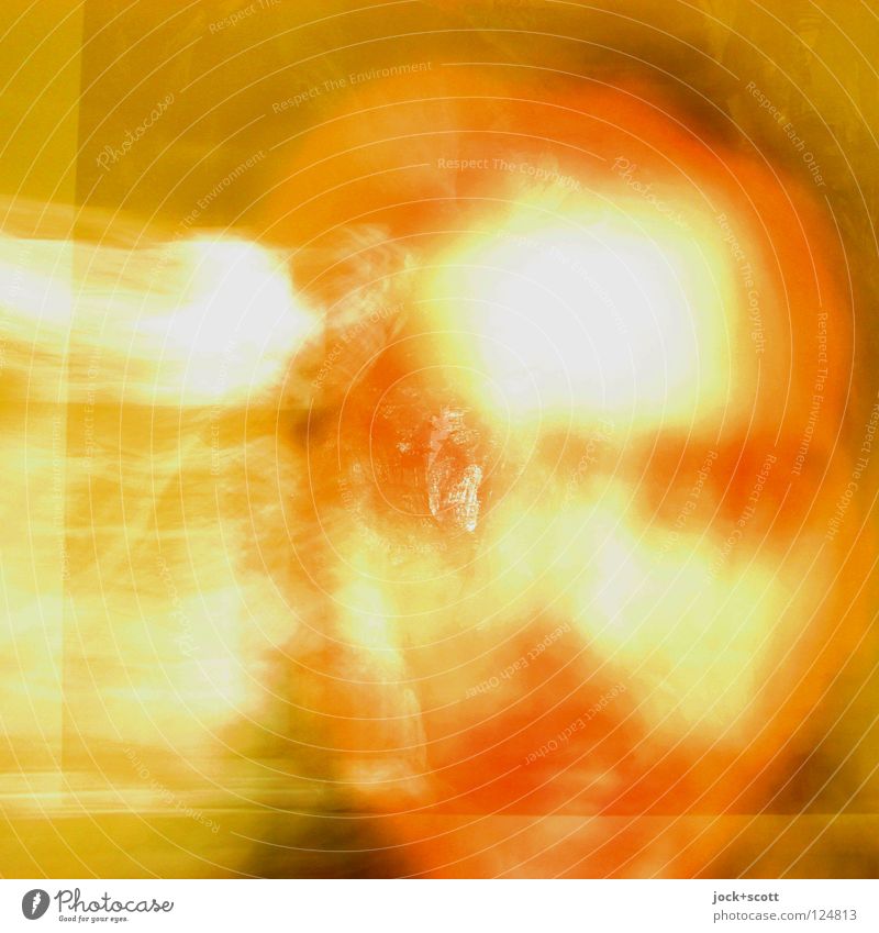 to be and not to be Face Yellow Orange Emotions Nerviness Identity Whimsical Reaction Spirited Illusion Experimental Abstract Flash photo Silhouette