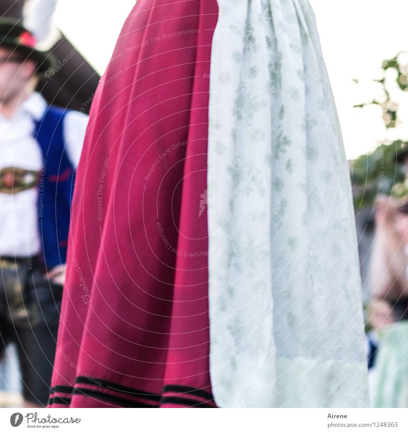 's dirndl in dirndl Feasts & Celebrations Oktoberfest Fairs & Carnivals Folk-dance Human being Masculine Feminine Young woman Youth (Young adults) Young man 2