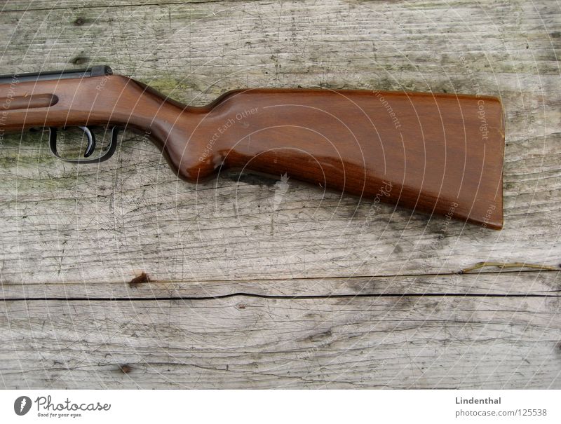 RIFLE II Table Wood Rifle Weapon Door handle Fear Panic Target