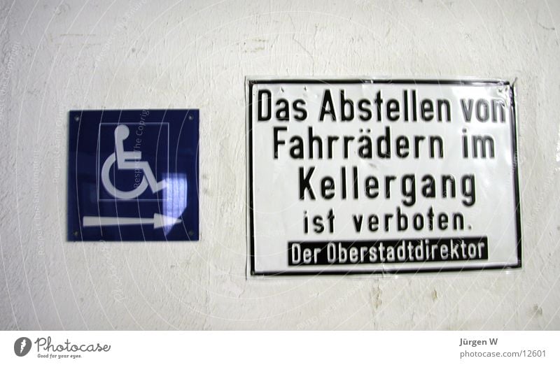 forbidden Bans Bicycle Wheelchair Symbols and metaphors Typography Signs and labeling Signage Parking forbade sign