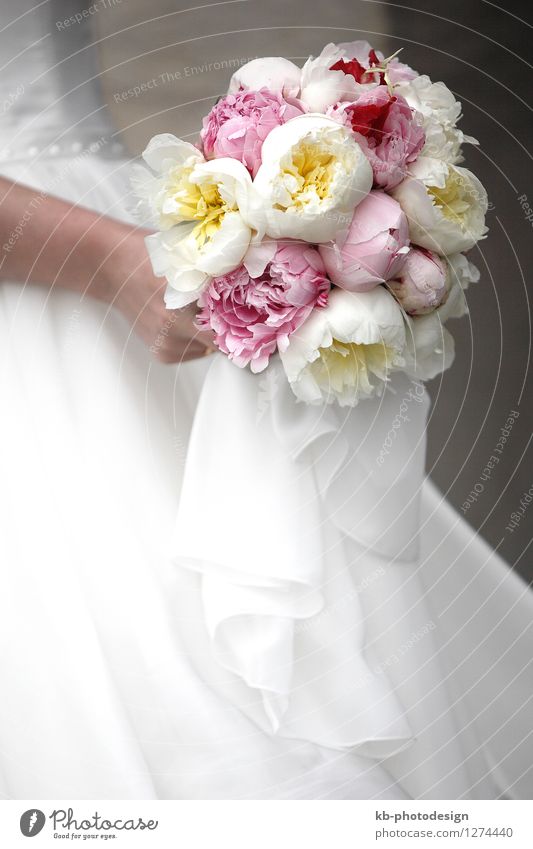 Bridal bouquet of colorful flowers - a Royalty Free Stock Photo from  Photocase