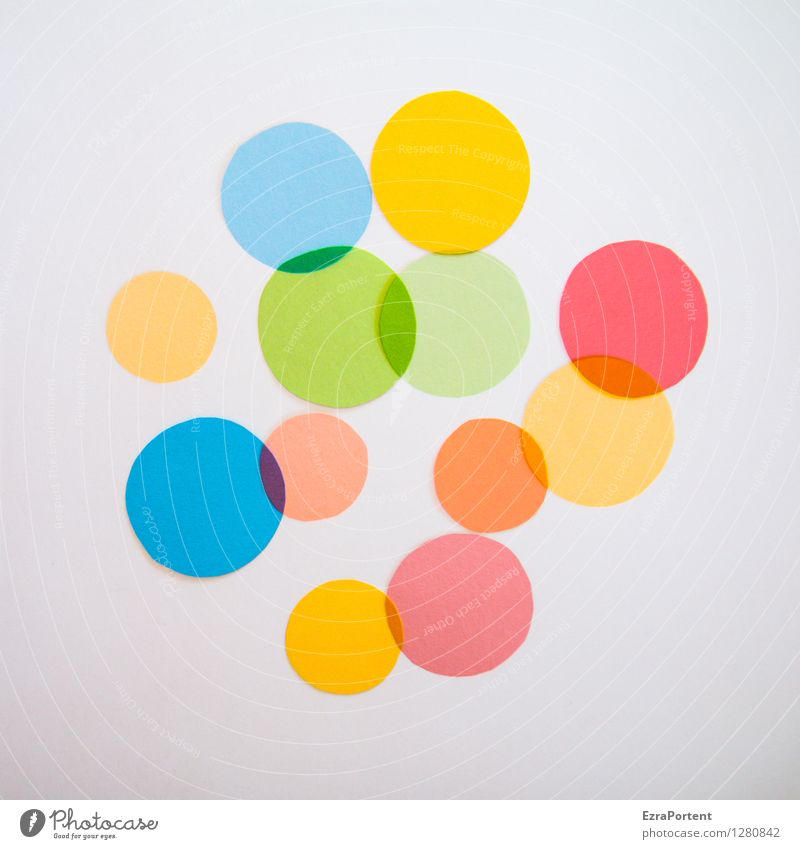 bubbles Elegant Style Design Playing Handicraft Sign Sphere Esthetic Bright Round Blue Multicoloured Yellow Green Orange Red White Colour Illustration Graph