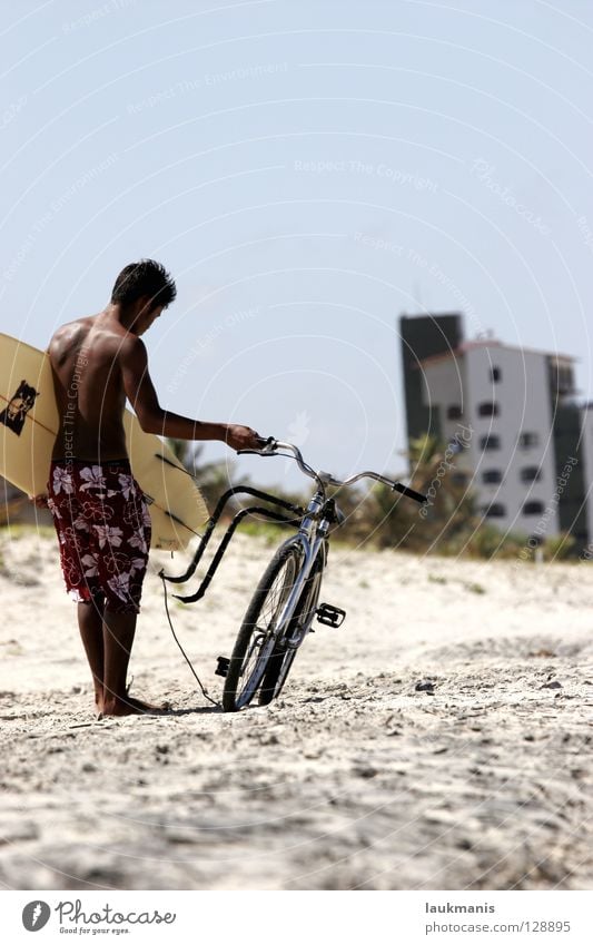 Surf&Bike Brazil Bicycle Surfing Surfer Beach Dark Shorts Sports Joy board combination Skin fall lines Bermuda Sand Funsport do-it-yourself construction