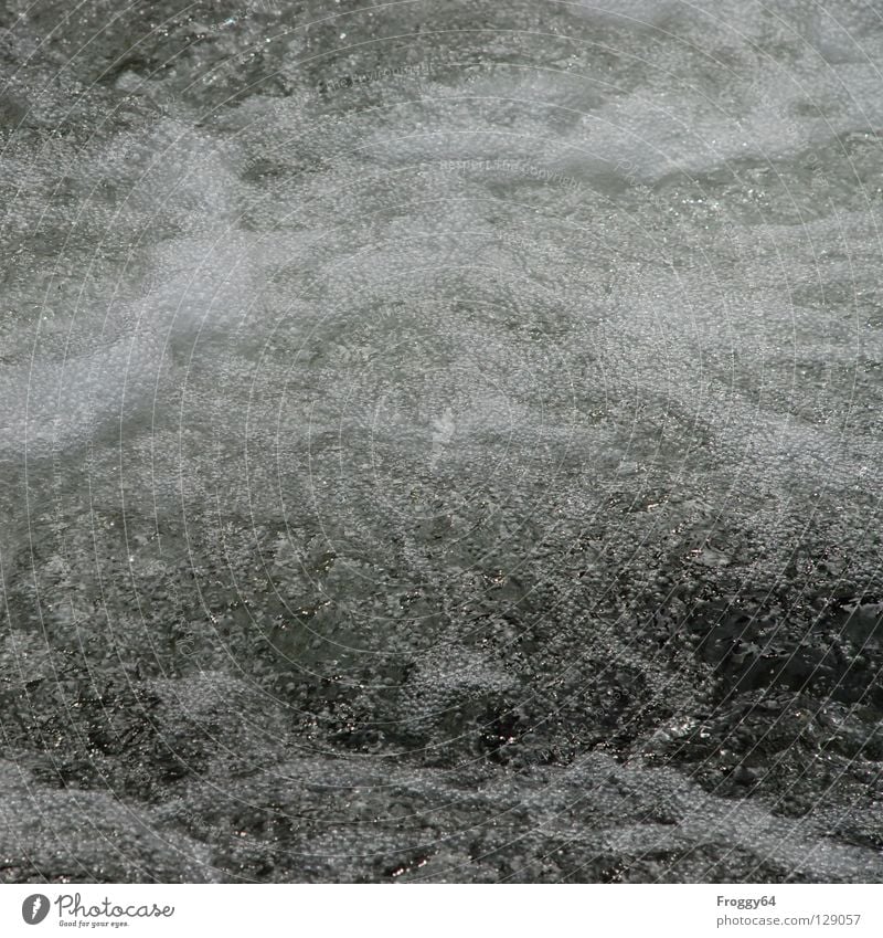 foam bath Wet Waves Air bubble Inject Foam Cold Brook Mountain stream Whirlpool River Water Mineral water Waterfall