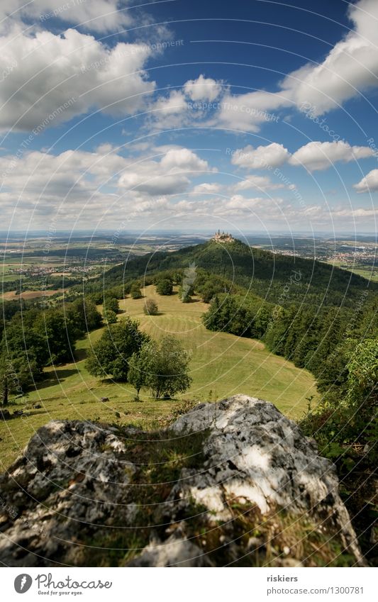 Favorite spot!! Environment Nature Landscape Sky Clouds Summer Beautiful weather Meadow Forest Hill Mountain Castle Free Fresh Gigantic Infinity Idyll