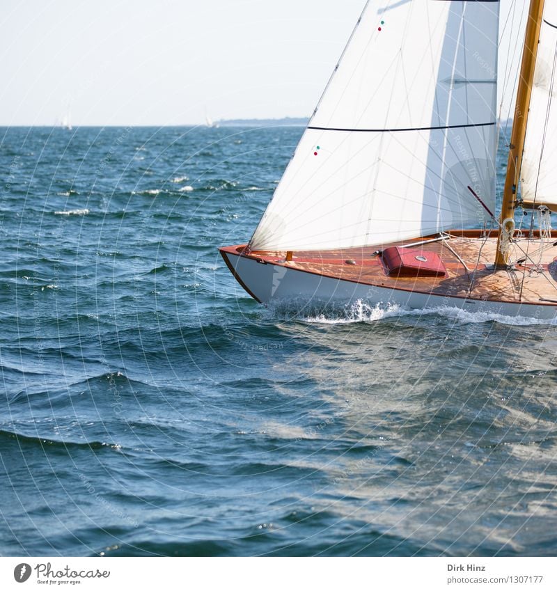 Sailing on the Baltic Sea Lifestyle Relaxation Calm Vacation & Travel Tourism Trip Far-off places Freedom Summer Summer vacation Sun Yacht Maritime Blue Brown