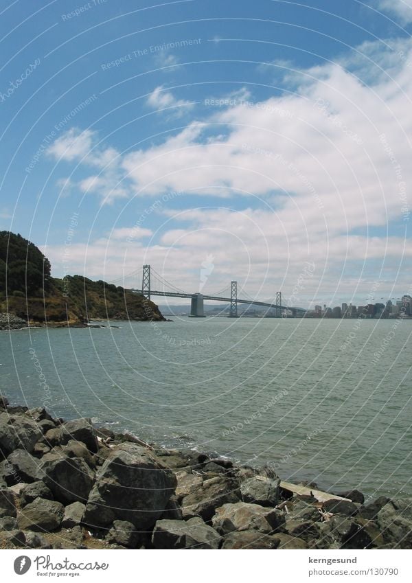 San Francisco-Oakland Bay Bridge Suspension bridge November 12, 1936. treasure island 8320 m USA