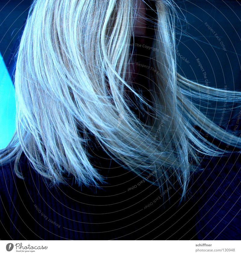 Shake your hair... Hair and hairstyles Wig Blonde Strand of hair Grief Crybaby Unfriendly Withdrawn Sleep Doze Lovesickness Distress Portrait photograph Woman