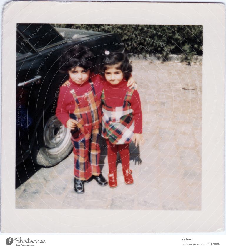 Twins Turkey Family & Relations 7 Trust Love Toddler binovular twin sister Sister my better half best sister in the world blind faith 1972 70 Seventies