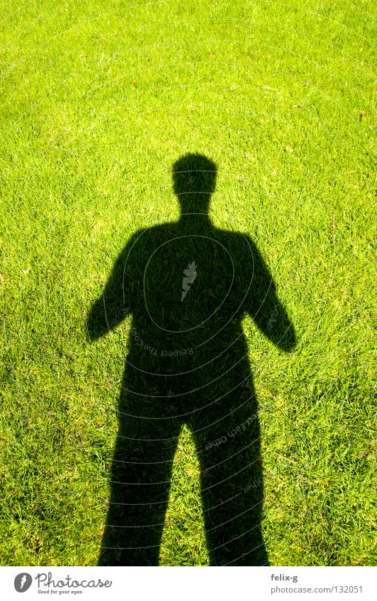 Lawn man #2 Grass Hand Drop shadow Light Green Bright green Shadow Human being Legs Sun Contrast