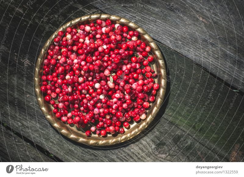 Cranberries in a bowl Fruit Eating Diet Bowl Table Kitchen Nature Autumn Fresh Bright Natural Juicy Red Berries Organic Raw Ingredients Seasons Close-up