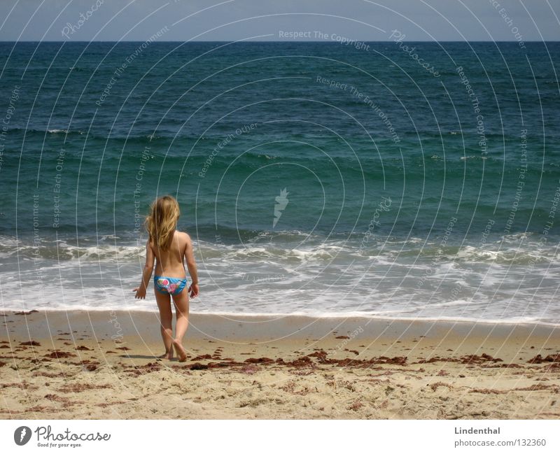 Fantastic Sea IV Ocean Cliff Foam Looking Girl Child Crouch Beach Coast Perspective Marvel Enthusiasm spellbound