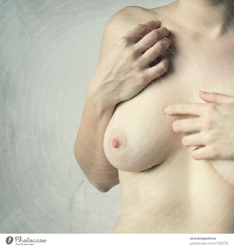 Naked Woman Covering her Breast · Free Stock Photo