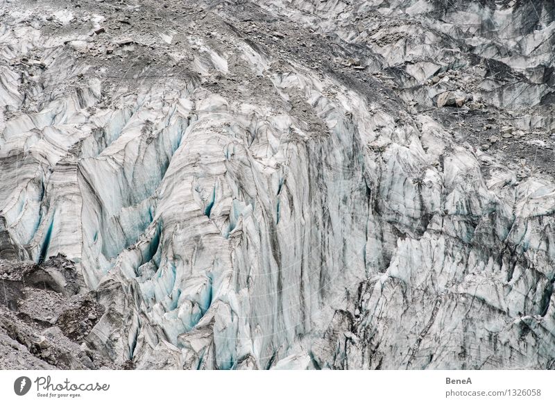 glaciers Environment Nature Landscape Elements Sand Water Winter Climate Climate change Ice Frost Snow Alps Mountain Snowcapped peak Glacier Canyon Old