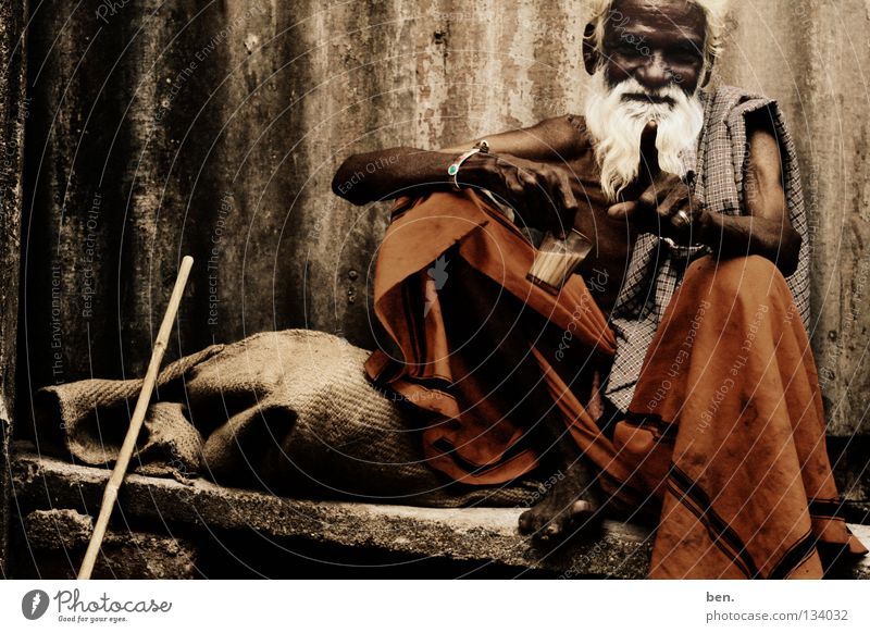 home Man Senior citizen India Indian Facial hair Costume Human being baba Om Shanti world soul chai Track: David and Goliath Sylvian