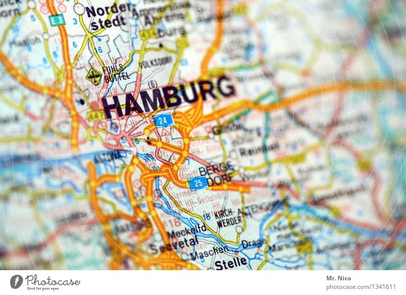 Hazard source | Hamburg , St.Georg Germany map Town Hanseatic City city-state Federal State Politics and state City trip Vacation & Travel Tourism Map Downtown