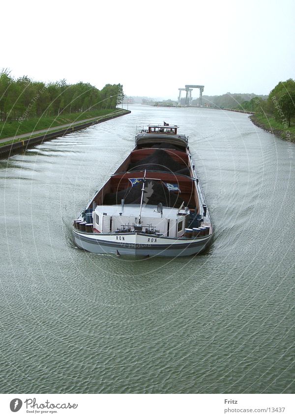 full-power-front Watercraft Navigation Motor barge Sewer