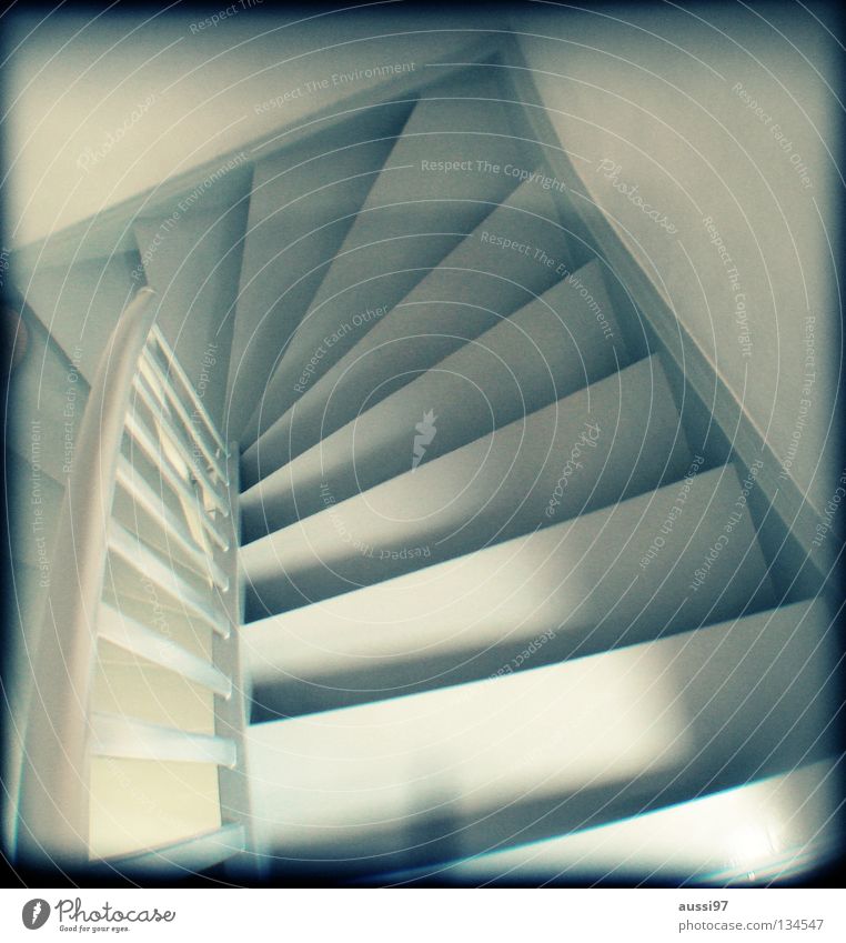 Fall'n'se not, is steep. Living or residing House (Residential Structure) Stairs Going Under Concentrate Hazy Grid Analog Viewfinder Banister Hallway Upward
