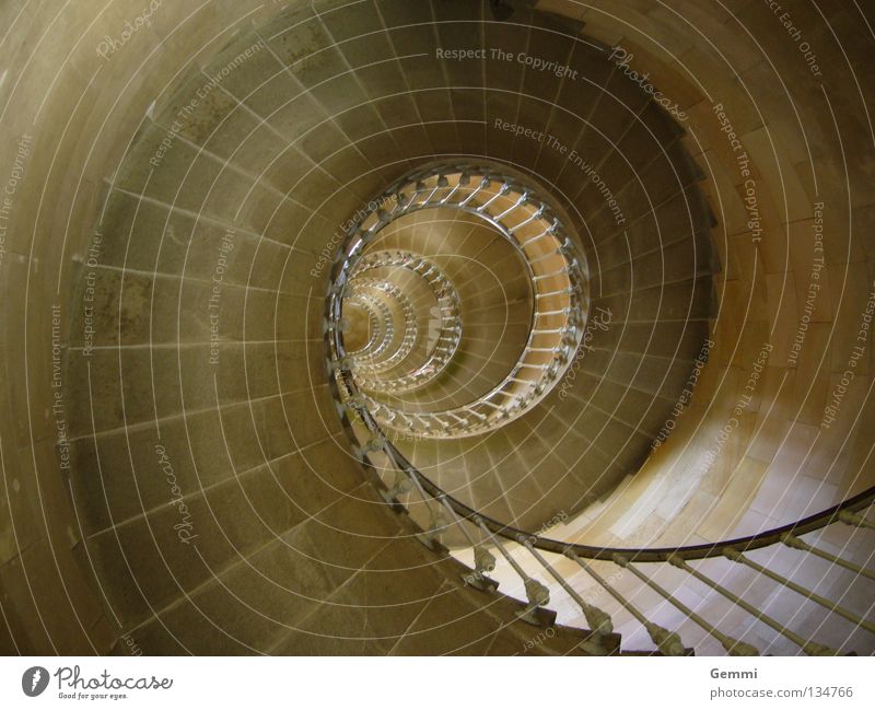 Convertible spiral staircase Winding staircase Rotated Ascending To hold on Lighthouse Navigation mark Watercraft Lamp Ghost light Expectation Come