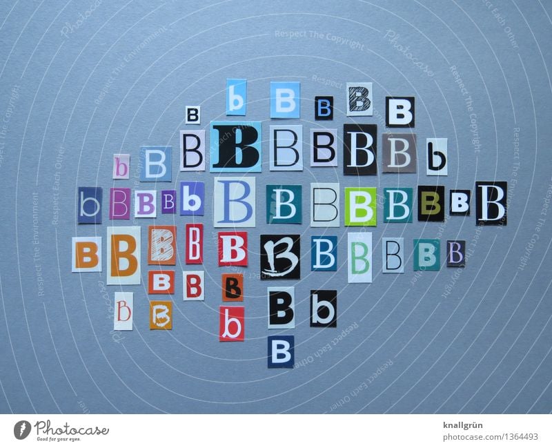 I'll buy a B Characters Communicate Sharp-edged Multicoloured Latin alphabet Capital letter Letters (alphabet) Language Selection Many Colour photo Studio shot