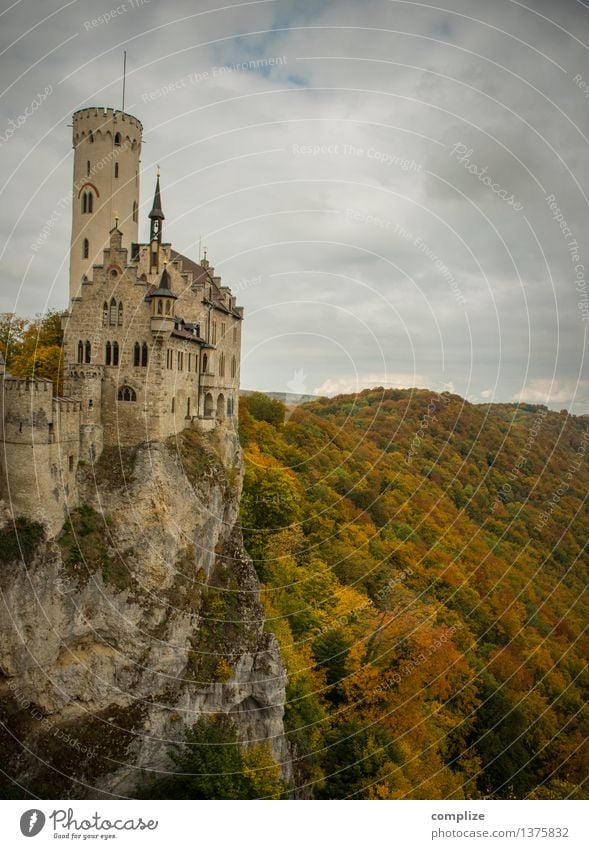 Lichtenstein Castle Vacation & Travel Tourism Far-off places Flat (apartment) House (Residential Structure) Dream house Environment Climate Wall (barrier)