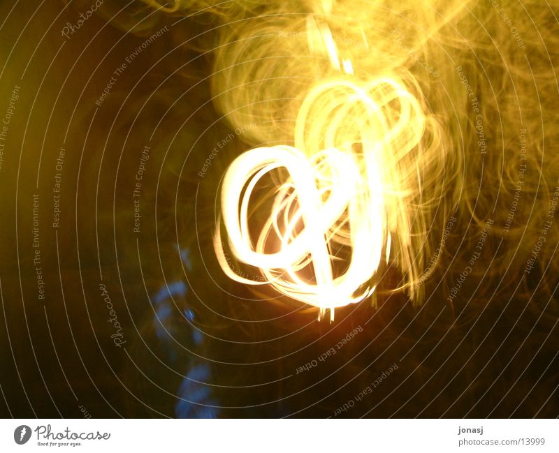 fireball Light Dark Night Yellow Embers Photographic technology Blaze Flame Movement