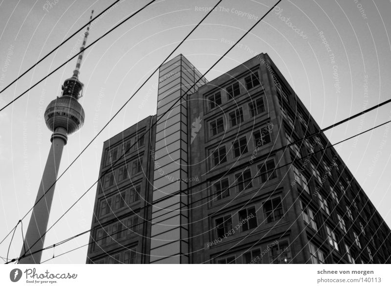 Season House (Residential Structure) Alexanderplatz Window Town Landmark Monument Berlin Berlin TV Tower alex
