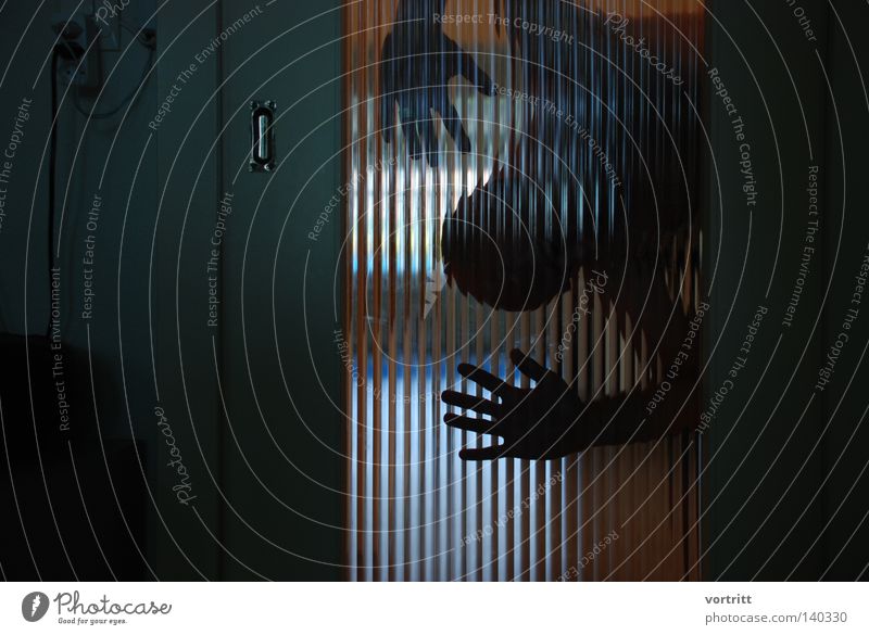 Spiderman Hide Hidden Concealed Silhouette Human being Man Shadow Light Sliding door Door Discover Dark Window Transparent Tall Socket Radio (device) Scream