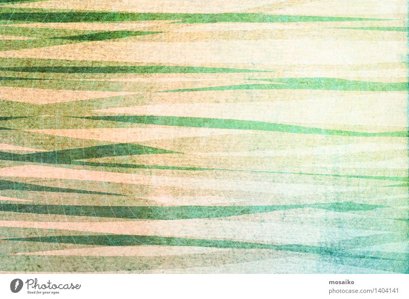 abstract striped background - textured graphic design Design Decoration Art Paper Stripe Old Dirty Retro Blue Green Colour Striped Rough Torn Ragged