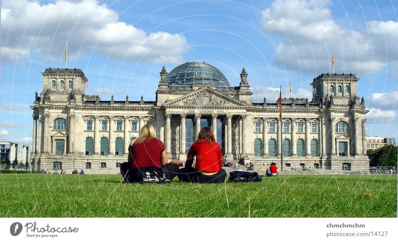 rrrrrrrreeeichstag Woman Politics and state Architecture Reichstag Berlin Perspective