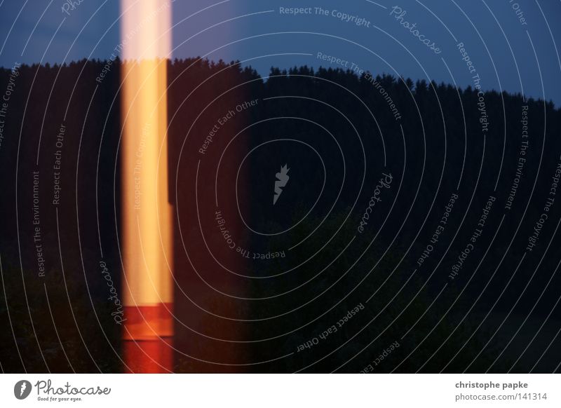 out ot the dark Mountain Nature Sky Tree Forest Hill Window Stripe Dark Lighting Insight Beam of light reflect Dusk Abstract Evening Twilight Night Reflection