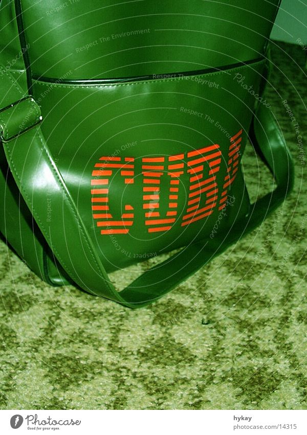 cuba libré Green Carpet Cuba Bag Pattern Leisure and hobbies Logistics