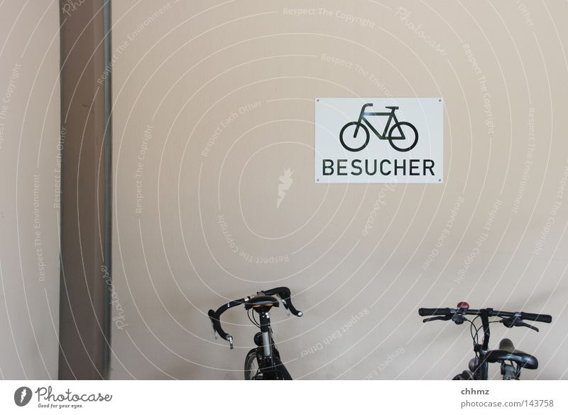 visitors Visitor Public transit Parking Bicycle Bicycle rack 2 Saddle Bicycle saddle Arrangement Signs and labeling Signage Tread Ecological Think Practical