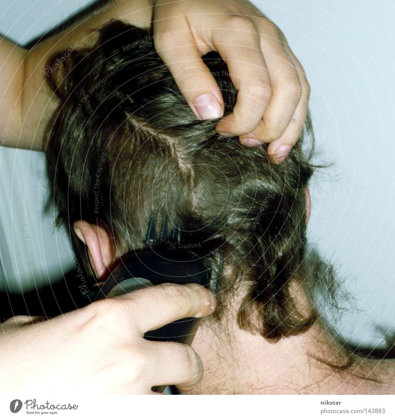 Woman Cuts Baby Hair Girl Afraid Stock Photo 653699584  Shutterstock