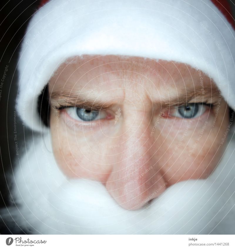 And who of you will recite the poem now? Christmas & Advent Santa Claus Woman Adults Man Female senior Life Face 1 Human being Cap Facial hair Moustache Beard