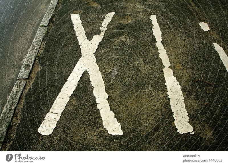 XII Taxi Parking lot Transport Road traffic Logistics Passenger traffic Letters (alphabet) Characters Write Lettering Typography Asphalt Berlin Town City life