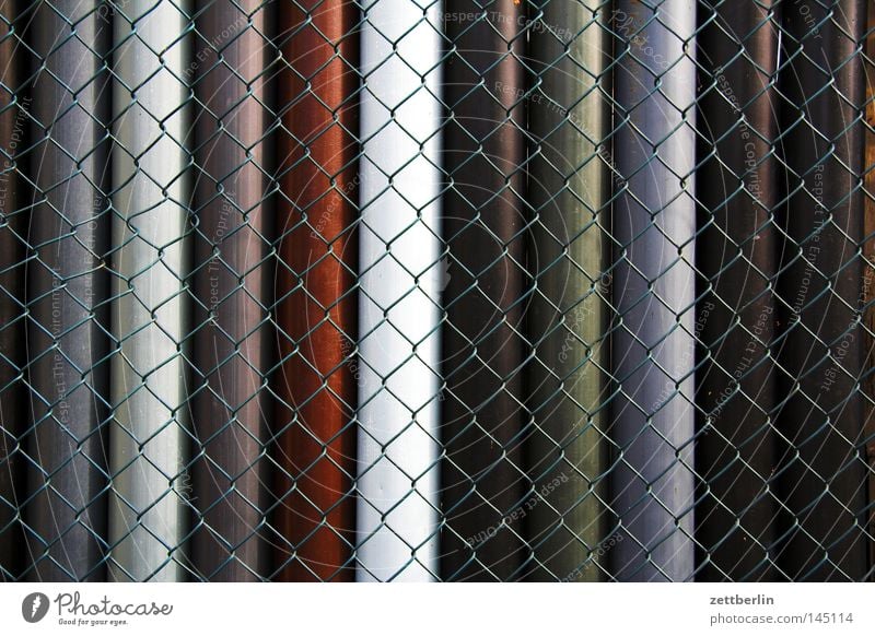 wire mesh fence Fence Wire netting Wire netting fence Surround Fenced in Border Structures and shapes Area Department Home improvement store Material Pipe