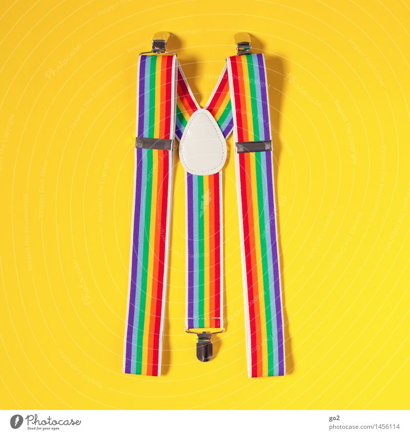 Braces Model Rainbow Style Joy Entertainment Feasts & Celebrations Carnival Fairs & Carnivals Fashion Clothing Accessory Suspenders Esthetic Exceptional