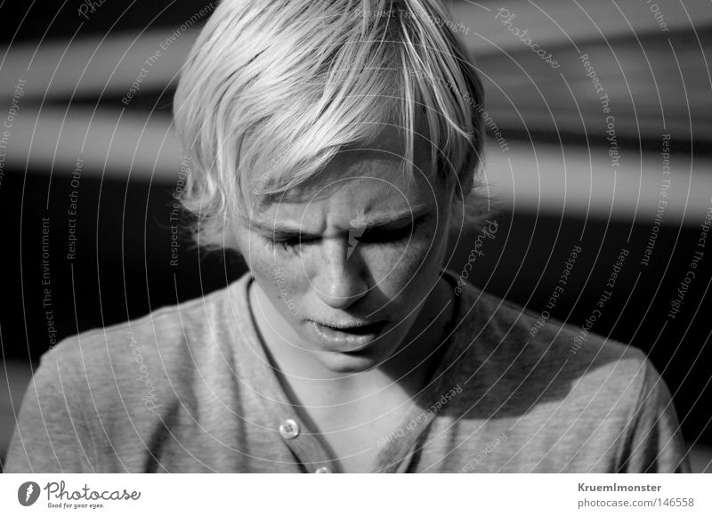 Man Blonde Grief Norway A Royalty Free Stock Photo From Photocase