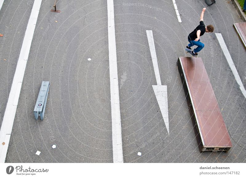 skateboard Skateboarding Street Perspective Jump Wooden board Ramp Playing Funsport Arrow piece of art street skate