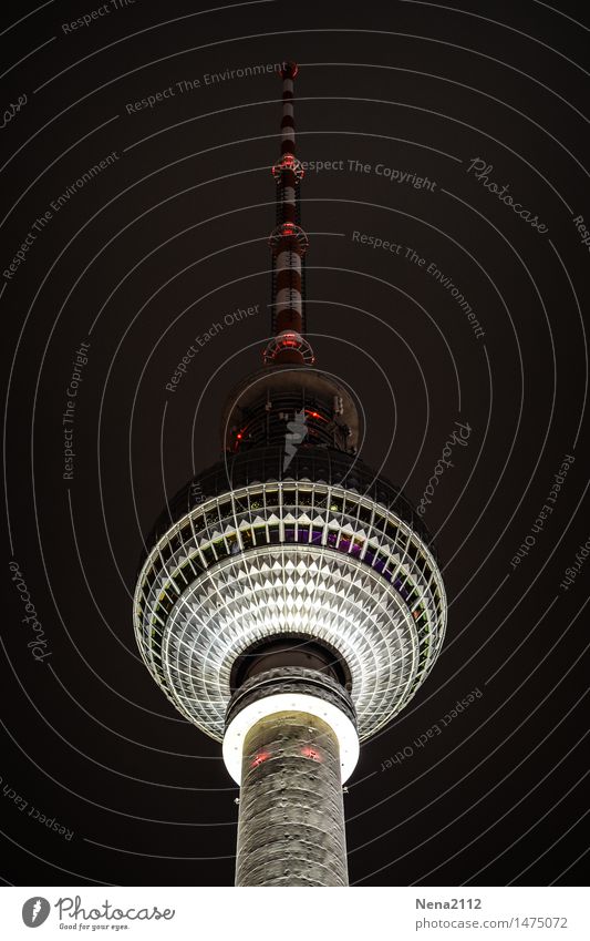 Television Tower Berlin TV set Radio (device) Town Capital city Downtown Manmade structures Antenna Tourist Attraction Landmark Historic Tall Round Restaurant
