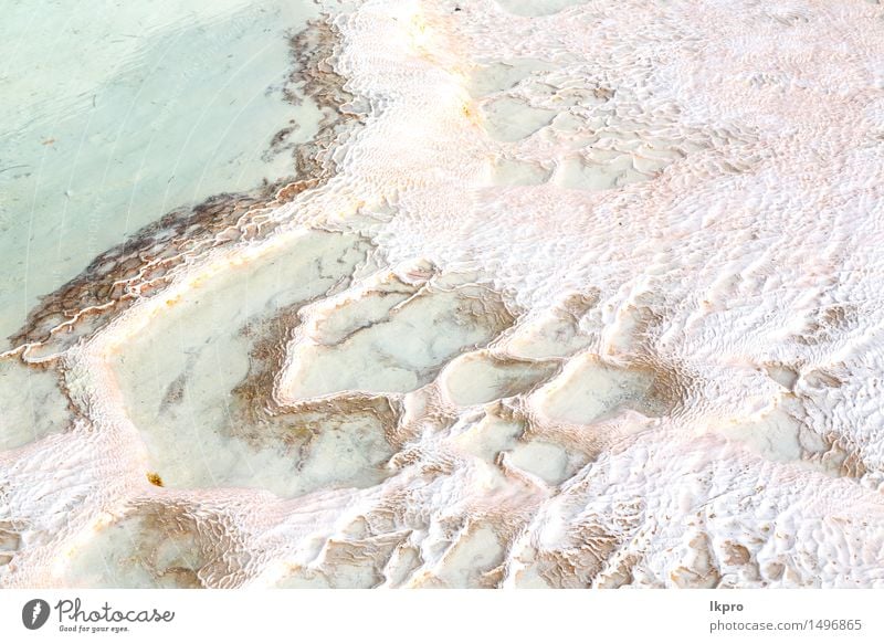 pamukkale turkey asia the old calcium bath and travertine water Beautiful Swimming pool Vacation & Travel Tourism Sightseeing Mountain Nature Landscape Rock